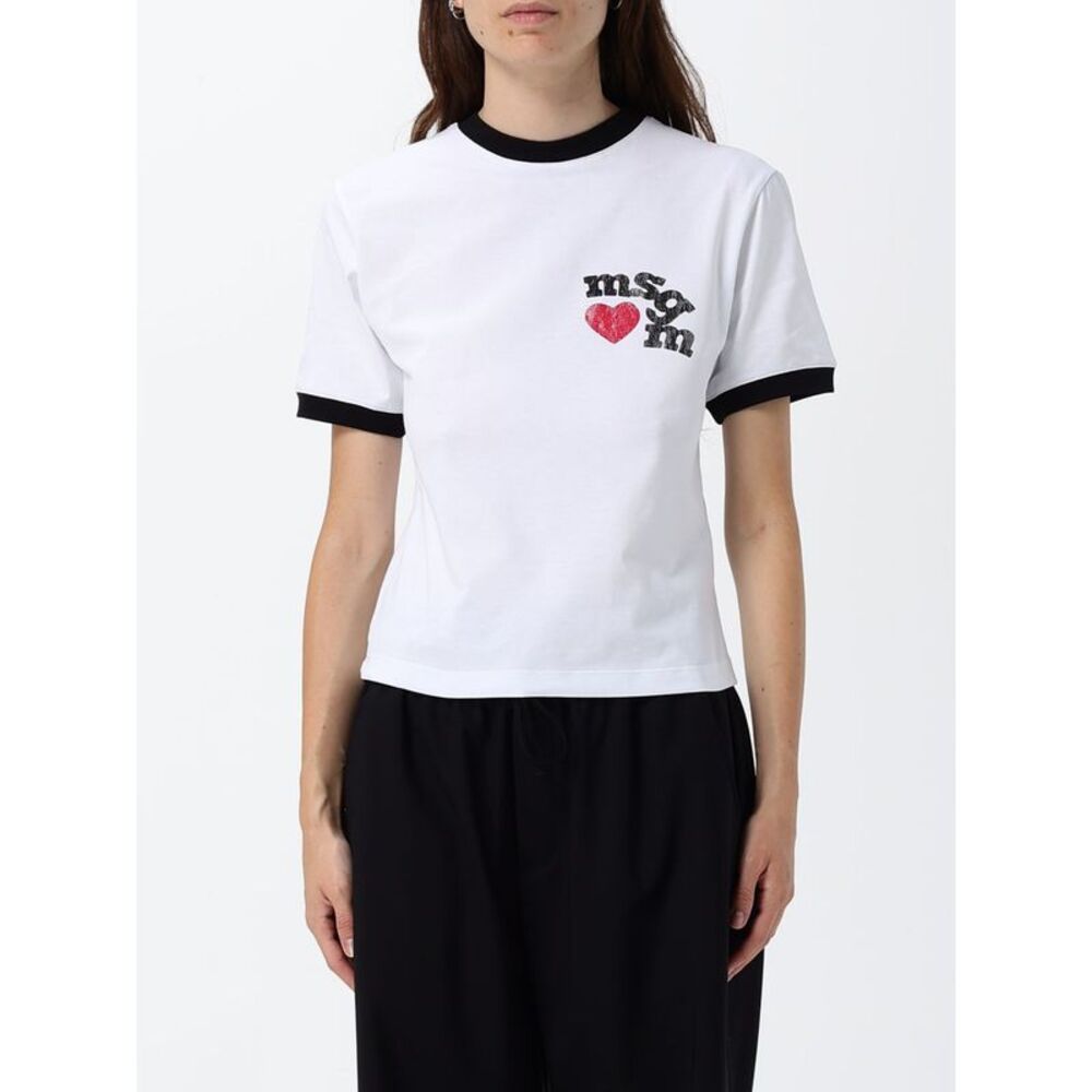 Msgm T-Shirt Woman White